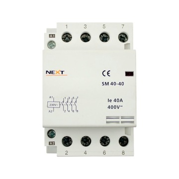 STYCZNIK MODUŁOWY 40A 3P 230V/400V 4XNO NEXT