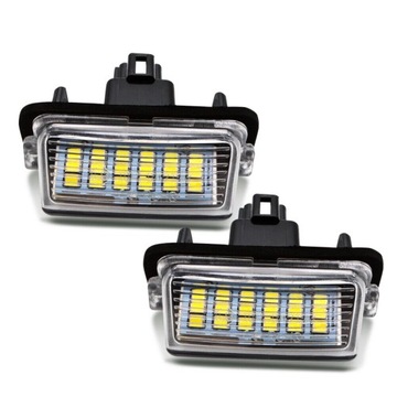 LED LAMPY TABULKY TOYOTA PRIUS C OD 11.2012
