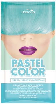 Joanna Pastel Color szamponetka koloryzując TURKUS