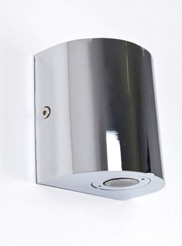 KINKIET ELEWACYJNY ZEWNĘTRZNY DOWN 1W LED CHROM