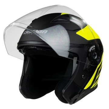 KASK MOTOCYKLOWY WZMOCNINA SZYBA JET CASSIDA NEW S