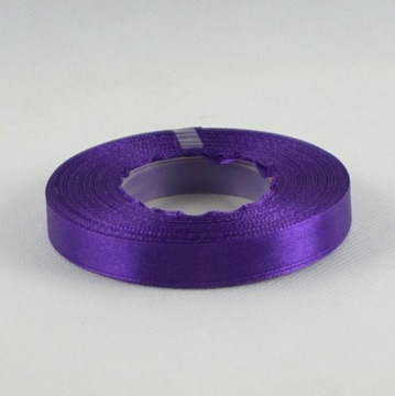 Taśma atłasowa 12mm/32m FIOLETOWA
