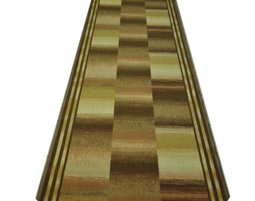 БЕГУНКА IKAT RUNNER С РЕЗИНОВЫМ ПОКРЫТИЕМ, ШИРИНА 100см, КОРИЧНЕВАЯ