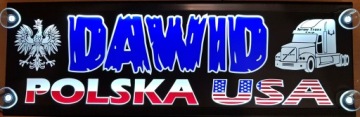 Табличка SCANIA LED 50x12 + БЕСПЛАТНО