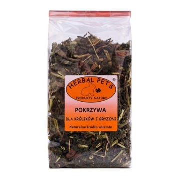 Herbal Pets Pokrzywa Królik Gryzoń 70g