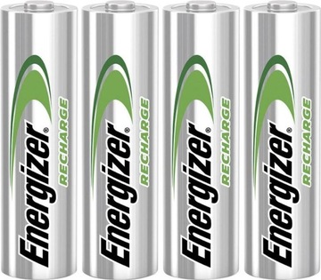 4x аккумуляторные батареи ENERGIZER R6 AA 2300 мАч