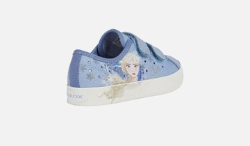 GEOX J0204H КАНВАСНЫЕ КРОССОВКИ FROZEN ELSA R 34
