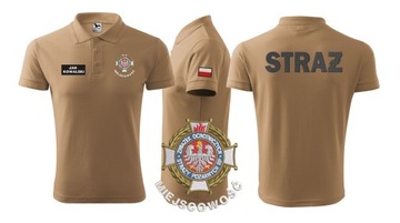 ФУТБОЛКА ПОЛО OSP GUARD - Вышивка ОГНИК 998 НОМЕКС