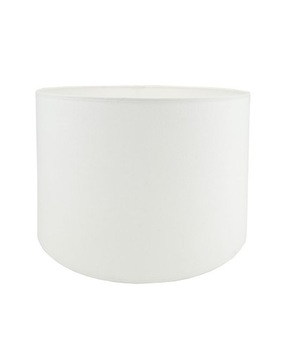 Klosz Abażur Owal PCV Biały 33x33x30 cm
