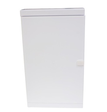 Szafa multimedialna natynkowa Multialfa plastikowa 310x530x105mm białe drzw