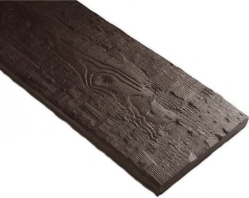 Deska Rustykalna ciosana, deska dekoracyjna 260x20x3 cm - wenge