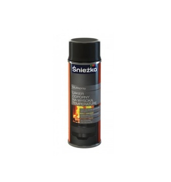 ŚNIEŻKA SPRAY ŻAROODPORNY DO WYSOKICH TEMP. CZARNY