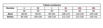 Fartuch ochronny fartuszek damski z bluzą pomarańczowy r. M