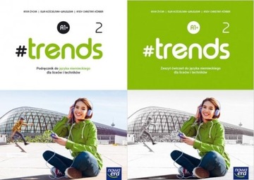 Język Niemiecki trends 2 A1+ Podręcznik + ćw KPL