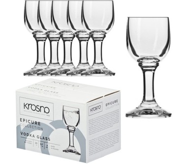 Рюмки для водки 35 мл 3729 PURE набор 6 шт. Krosno Glass