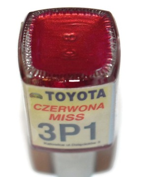 TOYOTA 3P1 CZERWONA MISS ZAPRAWKA DO RYS ARA 10 ML