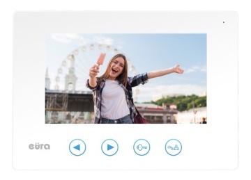 ВИДЕОДОМофон ДОМТЕЛЕФОН 2 МОНИТОРА БРЕЛОК ДЛЯ ВОРОТ КОД