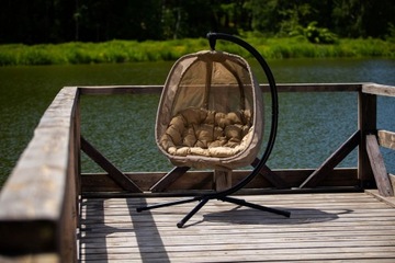 КРЕСЛО-КАЧАЛКА, ПОДВЕСНОЙ САДОВЫЙ СТУЛ, 1 МЕСТО