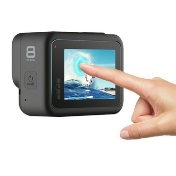 ЭКРАННОЕ СТЕКЛО И ОБЪЕКТИВ ДЛЯ GOPRO HERO 8 ЧЕРНЫЙ