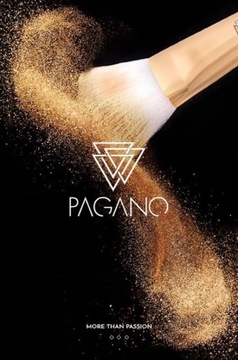 PAGANO P013 ДВОЙНАЯ ЩЕТКА ДЛЯ БРОВЕЙ, ЗОЛОТО 18 КАРАТ