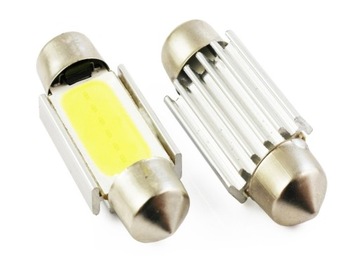 ŻARÓWKA LED COB 12 CHIP C5W C10W CANBUS 41mm 42mm