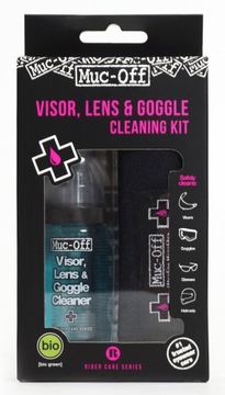 MUC-OFF HELMET, VISOR & GOGGLE CLEANING KIT