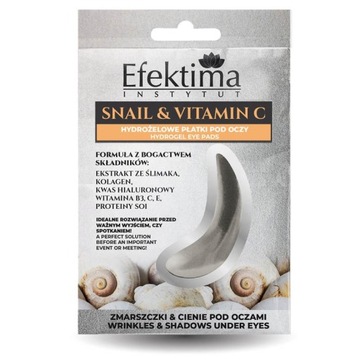 SNAIL & WITAMIN C Hydrożelowe płatki pod oczy