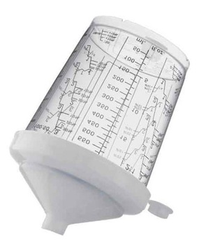 SATA Пластиковые стаканы RPS QCC с ситечком 125 мкм/0,3 л