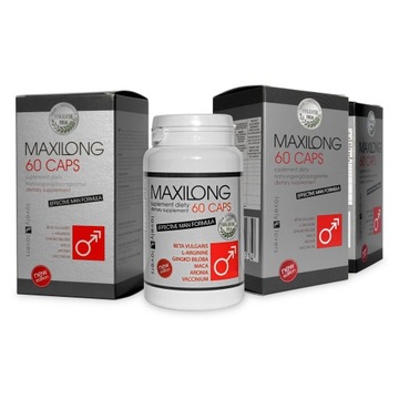 MAXILONG 3x60caps NEW EDITION KETO 2 opak +1GRATIS