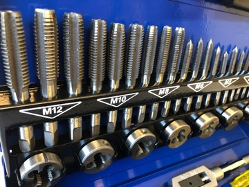 Magma Gwintowniki i narzynki zestaw M3-M12 32 elem
