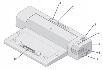 Stacja dokująca do laptopa Dell DVI USB 3.0 SPACER