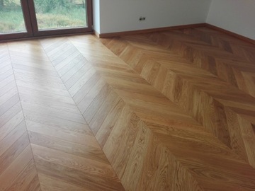 ФРАНЦУЗСКАЯ ЕЛОЧКА, дубовый паркет, дуб, паркет