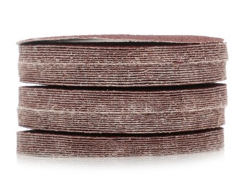 100x KRĄŻKI ŚCIERNE 125 SAMOPRZYLEPNE NA RZEP 100