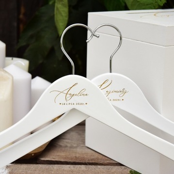 Большая БЕЛАЯ Коробка для КОНВЕРТОВ+ОБРУЧАЛЬНЫХ КОЛЬЦ, мох