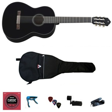 Gitara Klasyczna YAMAHA C-40 II M 4/4 BL Pakiet S1