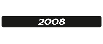 Peugeot 2008 naklejki zabezpieczające progi auta