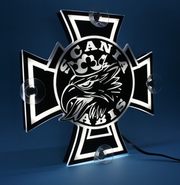 Световой крестовый знак 434_Wiking LOGO TIR