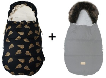 СПАЛЬНЫЙ МЕШОК ANGEL XXL ДЛЯ ДЕТСКИХ КОЛЯСОК EL-JOT