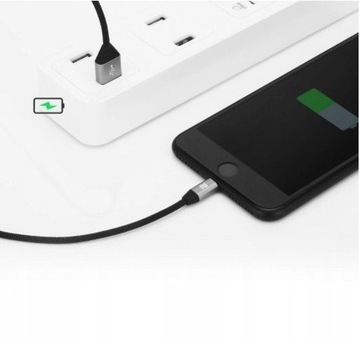 Мини-зарядное устройство Baseus Sam + нейлоновый микрокабель Rock