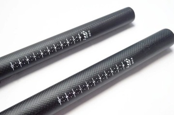 XC ЧЕРНЫЙ Карбоновый подседельный штырь MTB Road 27.2 со смещением НОВЫЙ глянцевый