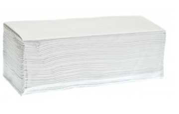 RĘCZNIK PAPIEROWY ZZ BIAŁY KARTON 4000SZT