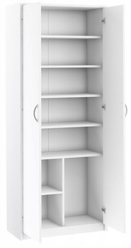 Полка офисная закрытая, шкаф-купе, шкаф R4, WHITE ROB