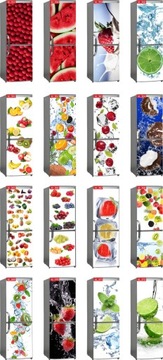 наклейка на холодильник, шпон, кофе, дым, чашка