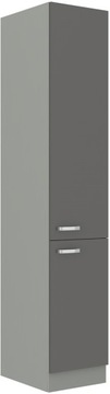 Wysoka szafka kuchenna POŁYSK GR 40 DK-210 2F