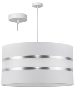 LAMPA WISZĄCA SUFITOWA ŻYRANDOL ABAŻUR NOWOCZESNA