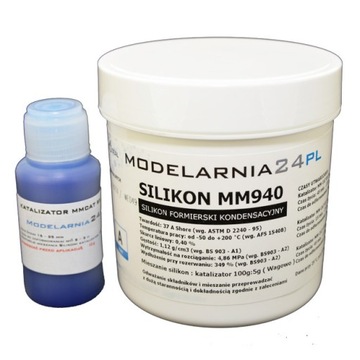 SILIKON DO FORM MM940 TWARDSZY NIEBIESKI 0,25KG