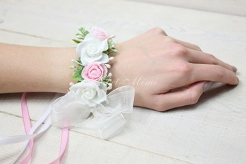 НАБОР ДЛЯ ПРИМАНИЯ: венок+головной убор+бантик на руку.