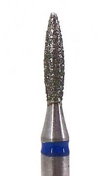 Алмазная фреза Teardrop Cone Flame, средняя кожура