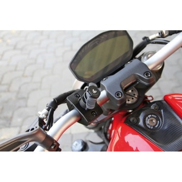 Uchwyt motocyklowy do smartfona OPTI HANDLE - 90452