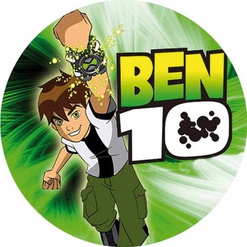 Торт БЕН 10 вафельный, плотный, насыщенных цветов 24 часа